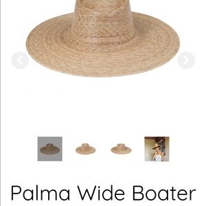 Lack of Color Palma Wide Boater (Straw Hat)